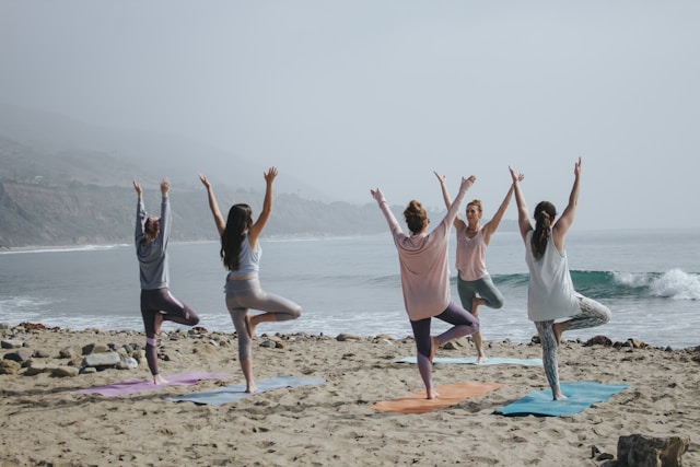 Salty Air and Sun Salutations 7 Transformative Benefits of Beach Yoga
